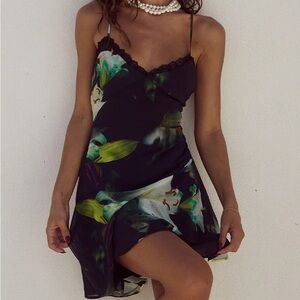 Away Black Mini Dress